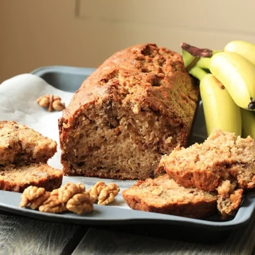 Κέικ με γιαούρτι και μπανάνα