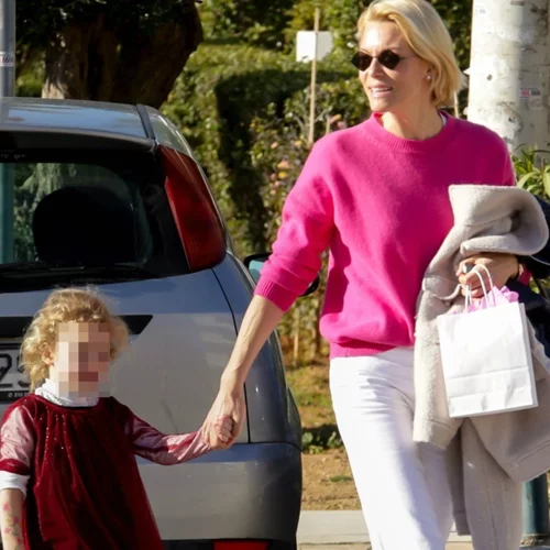 Βίκυ Καγιά | Πηγαίνει στο μπαλέτο την κόρη της Μπιάνκα (pic)