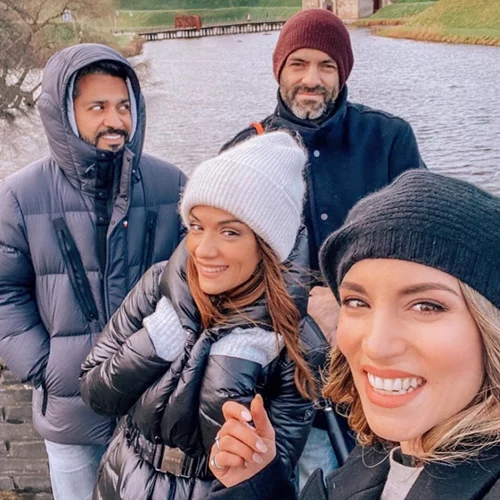 Αθηνά Οικονομάκου – Βάσω Λασκαράκη | Το album από το ρομαντικό ταξίδι στην Κοπεγχάγη με τους συζύγους τους