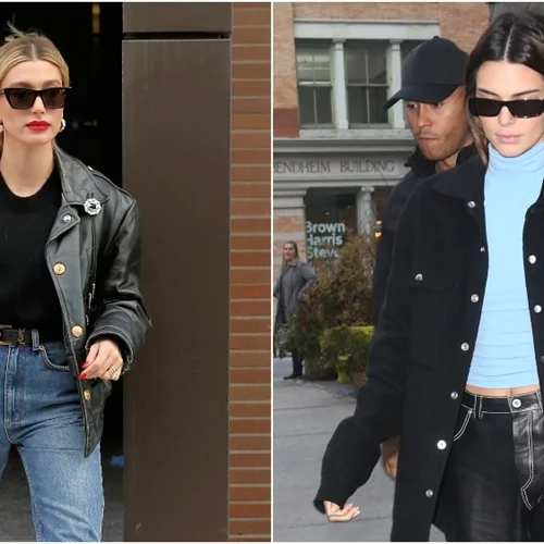 Kendall Jenner & Hailey Bieber | Η ασορτί εμφάνιση με την τάση της άνοιξης που κυκλοφορεί σε Zara, Mango και H&M