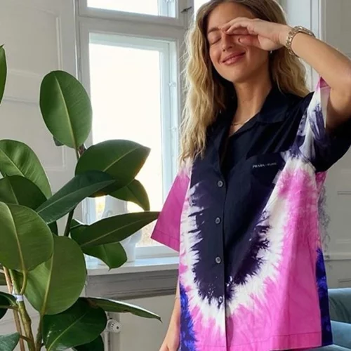 Αυτό είναι το πιο fun print που ξεχωρίσαμε στα homewear looks των fashion girls