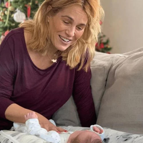 Τζένη Μπότση | Η τρυφερή φωτογραφία μαζί με την τεσσάρων μηνών κόρη της