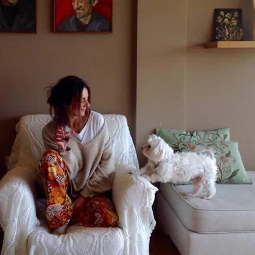 Μαρία Λεκάκη | (Πολύ) σπάνια πλάνα από το σπίτι της