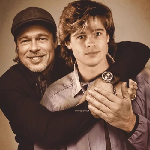 Celebrities φωτογραφίζονται δίπλα στον νεότερό τους εαυτό