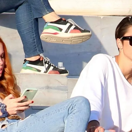 Κάτια Ταραμπανκό - Ασημίνα Χαρίτου | Δες τι φόρεσαν για έναν γρήγορο καφέ στο κέντρο της πόλης