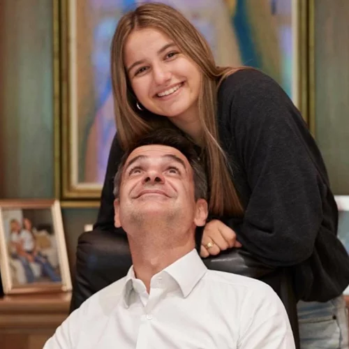 Κυριάκος Μητσοτάκης | Η σπάνια φωτογραφία με την κόρη του, Δάφνη, με αφορμή τα γενέθλιά της