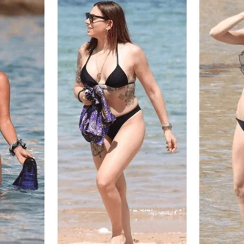 Μπόμπα - Βαλαβάνη - Χρουσαλά | Εντυπωσίασαν με τα μαγιό τους στη Μύκονο αυτό το Σαββατοκύριακο (pics)