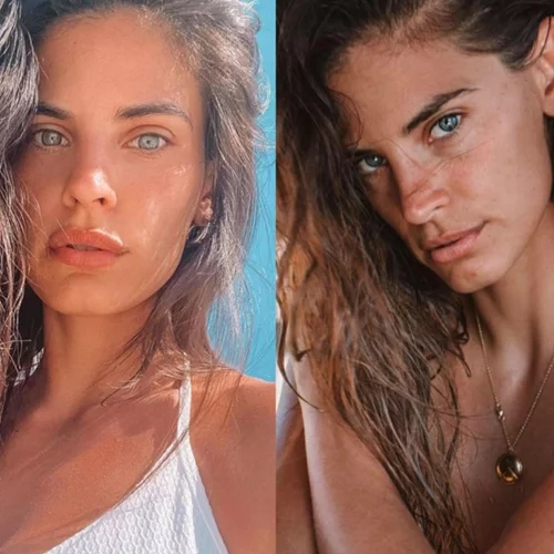 Φυσική ομορφιά | Όλες οι φορές που η εγκυμονούσα Χριστίνα Μπόμπα πόζαρε χωρίς μακιγιάζ