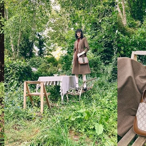 Η νέα καμπάνια του οίκου Gucci ρίχνει μια κλεφτή ματιά στη ζωή των μοντέλων