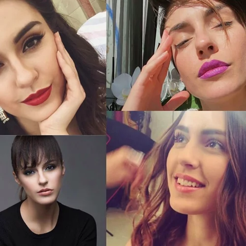 Φούξια, πράσινα, καστανά | Η Κάτια Ταραμπανκό και οι πάρα πολλές αλλαγές στα μαλλιά της