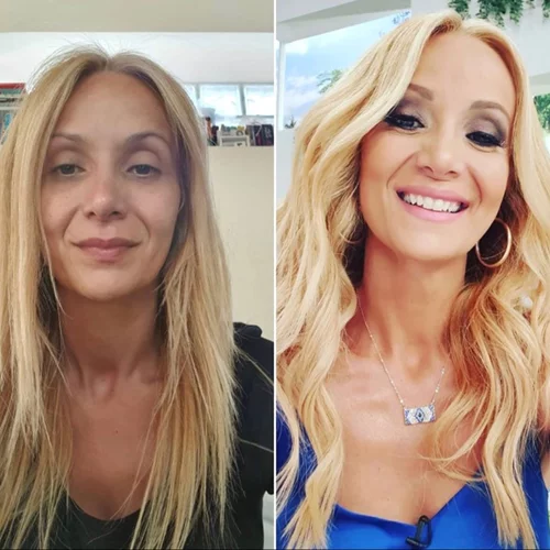 Η Νάταλι Κάκκαβα φωτογραφίζεται χωρίς μακιγιάζ και στέλνει το δικό της μήνυμα στις γυναίκες