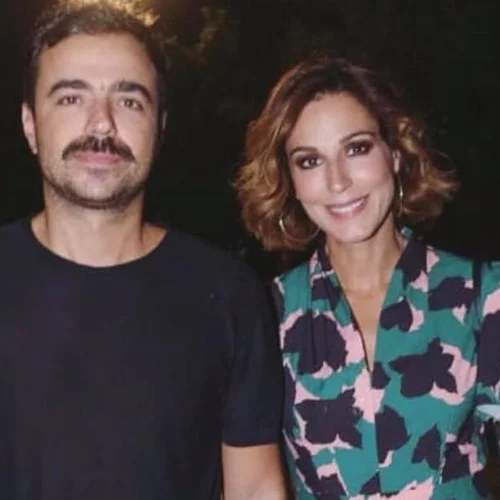 Κατερίνα Παπουτσάκη | Οι τρυφερές ευχές στον Παναγιώτη Πιλαφά για τη γιορτή του