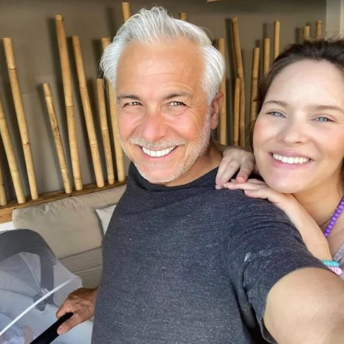 Χάρης Χριστόπουλος - Anita Brand | Η καινούρια φωτογραφία με τον νεογέννητο γιο τους που μόλις έγινε ενός μηνός