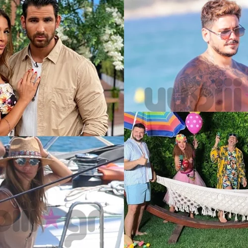 Η Τσολάκη σε χαλαρές στιγμές με τον σύζυγό της στα Κουφονήσια, οι Χατζίδου & Παύλου επισκέφθηκαν την Πρεζεράκου στο νοσοκομείο και όλα τα νέα