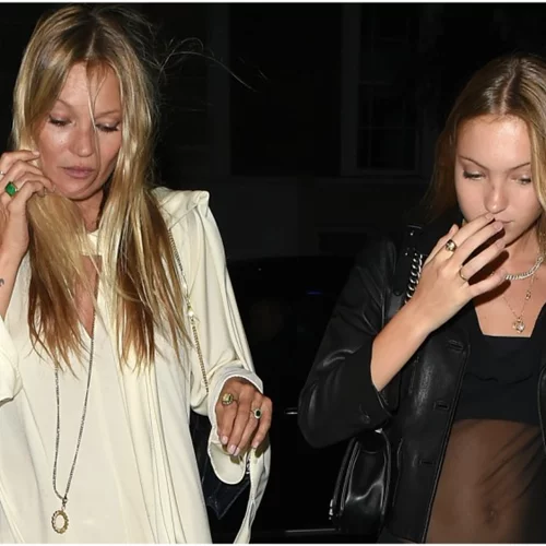 H Kate Moss και η κόρη της, Lila, παραδίδουν μαθήματα στιλ στους δρόμους του Λονδίνου