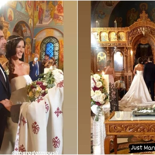 Παντρεύτηκε η Μάρα Δαρμουσλή (photos)