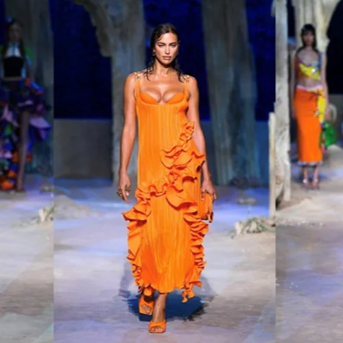 #Versaceapolis: Η SS21 συλλογή του οίκου Versace ήταν μία ωδή στον μυστηριώδη κόσμο του βυθού