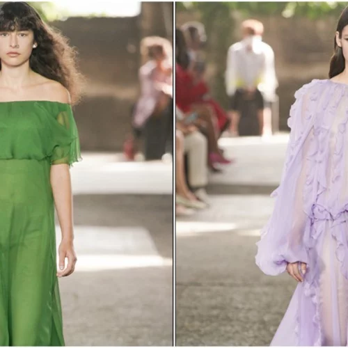 O οίκος Valentino παρουσίασε τη συλλογή του για την Άνοιξη και το Καλοκαίρι 2021