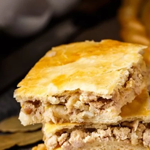 Μπουγάτσα με κοτόπουλο και τυρί