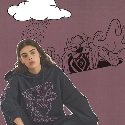 Αυτή η συλλογή αποδίδει φόρο τιμής στα Looney Tunes σε συνεργασία με τον καλλιτέχνη  Evan Rossell