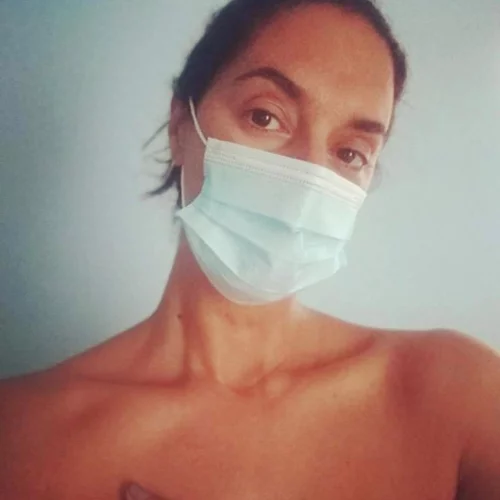 Για μαστογραφία η Νόνη Δούνια | «Η πρόληψη είναι το παν»