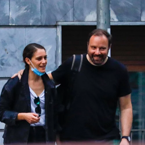 Γιώργος Λάνθιμος | Η σπάνια εμφάνιση με τη σύζυγό του, Ariane Labed, στην Αθήνα