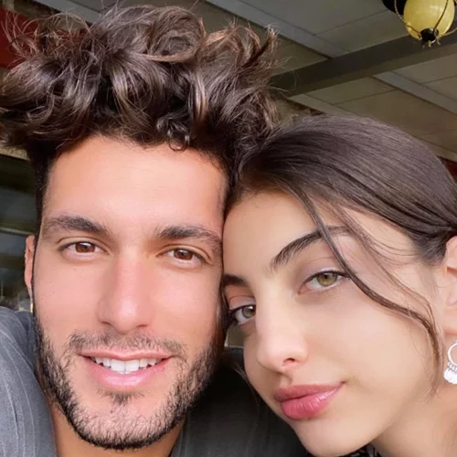 Ειρήνη Καζαριάν | Ποζάρει στην αγκαλιά του συντρόφου της, Ιωσήφ Ψωμά