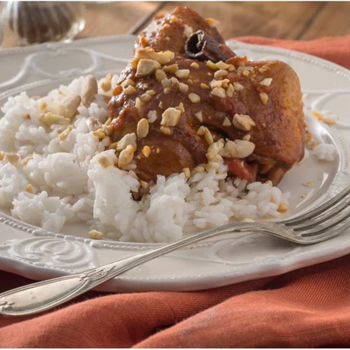 Γρήγορο κοτόπουλο με αμύγδαλα