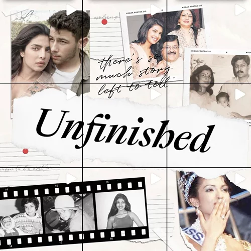 Η Priyanka Chopra αποκάλυψε το εξώφυλλο του πρώτου της βιβλίου με τίτλο «Unfinished»