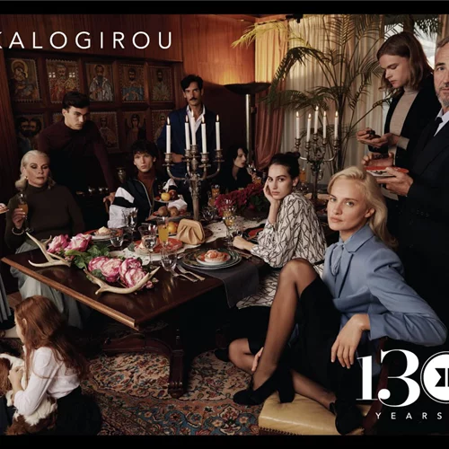 Αυτή η καμπάνια είναι μια ωδή στη διαχρονική κομψότητα και τις ανθρώπινες σχέσεις