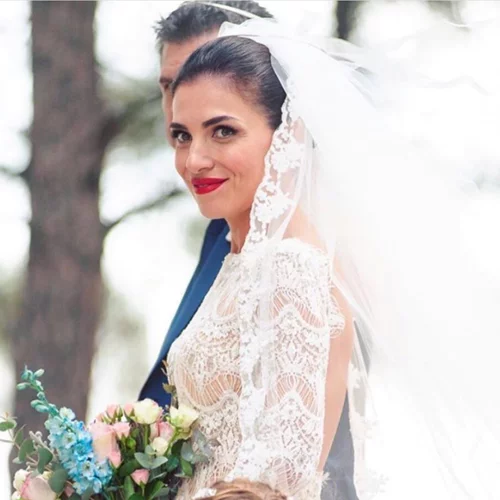 Φωτεινή Δάρρα | Αδημοσίευτες φωτογραφίες από τον γάμο της με τον Γιώργο Παπαχριστούδη