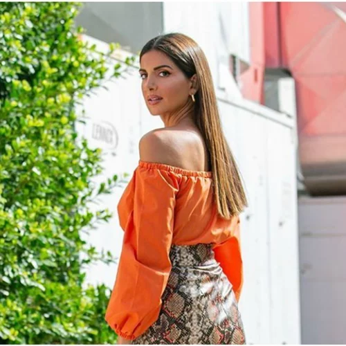 Απογείωσε το animal print | H Σταματίνα Τσιμτσιλή με τη must have φούστα του φθινοπώρου