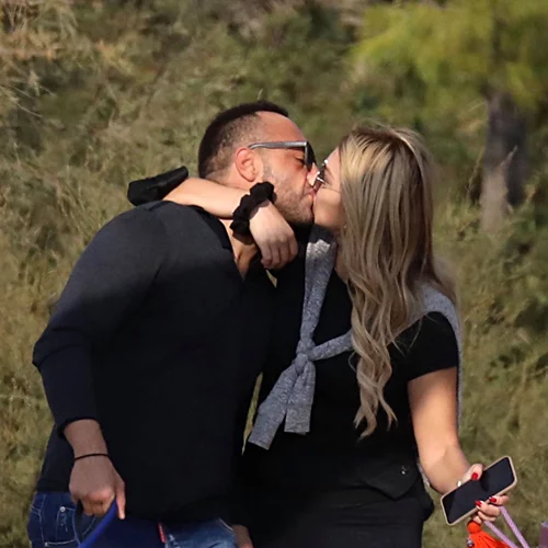 Κωνσταντίνα Σπυροπούλου | Με atheisure outfit σε έξοδο με τον Βασίλη Σταθοκωστόπουλο