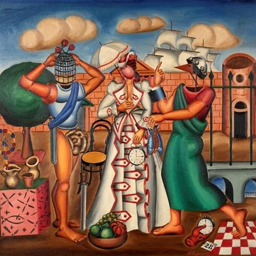 Σε τιμή ρεκόρ πουλήθηκε πίνακας του Ν. Εγγονόπουλου