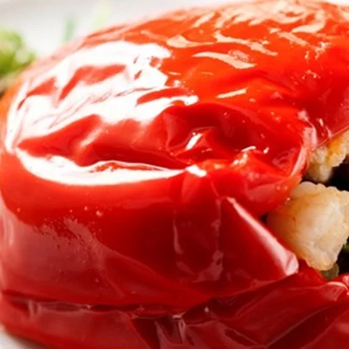 Πιπεριές μυρωδάτες με θαλασσινά και μυρωδικά