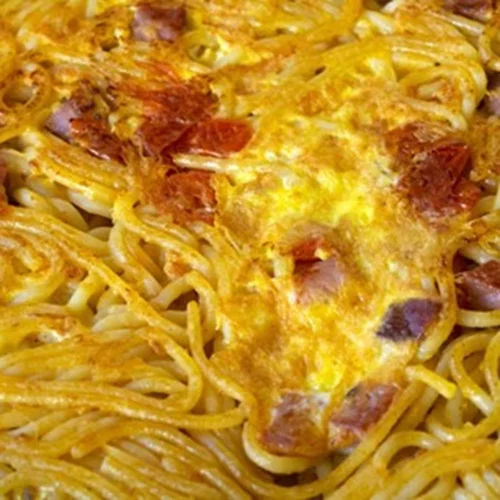 Μακαρόνια ομελέτα