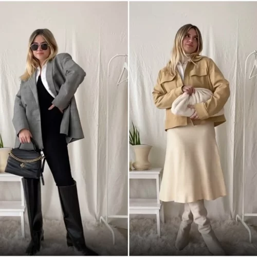 H Janna Sireac σου δείχνει τέσσερις τρόπους να φορέσεις το λευκό πουκάμισο