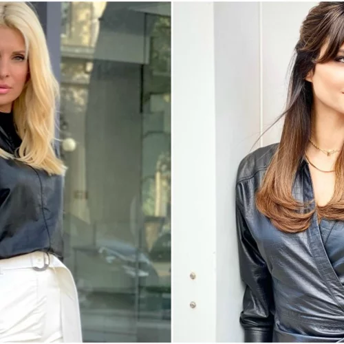 Μια αναδρομή σε όλα τα δερμάτινα κομμάτια που φόρεσαν οι Ελληνίδες celebrities μέχρι τώρα