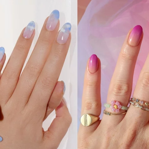 Ombr﻿é μανικιούρ | Πώς να το πετύχεις μόνη σου στο σπίτι και τα nails looks που θα θέλεις να αντιγράψεις ASAP