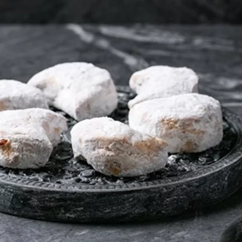 Κουραμπιέδες με ούζο