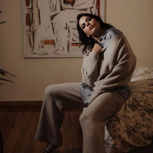 To πλεκτό παντελόνι από τα H&Μ που λατρεύει το Instagram | Το φόρεσε και η Έλενα Γαλίφα