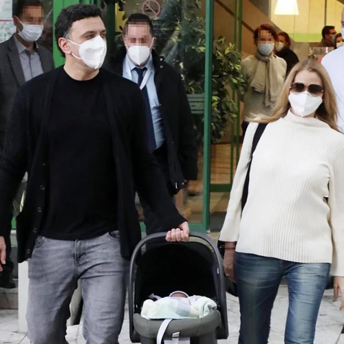 Τζένη Μπαλατσινού - Βασίλης Κικίλιας | Οι πρώτες δηλώσεις μετά τη γέννηση του γιου τους (vid)