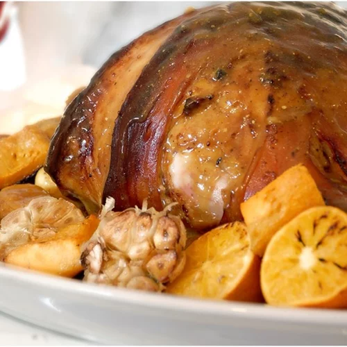 Χοιρινό στο φούρνο με μέλι