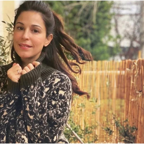 Κατερίνα Παπουτσάκη | Aπογείωσε το λεοπάρ μοτίβο με φόρεμα από τα H&M