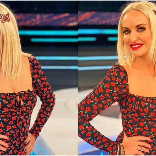 Το φλοράλ φόρεμα της Μαρίας Μπεκατώρου κοστίζει λιγότερο από 10 ευρώ