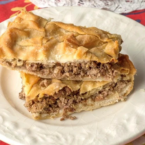 Κιμαδόπιτα με λευκό κρασί