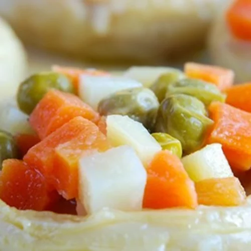 Αγκινάρες με σάλτσα από λαχανικά και γιαούρτι