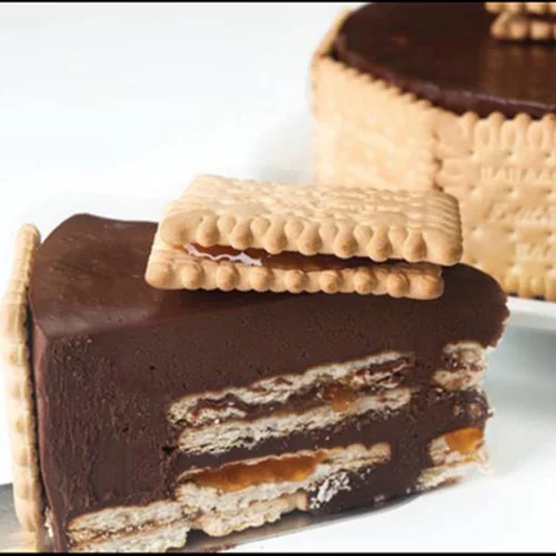 Τούρτα με πτι-μπερ, σοκολάτα και μαρμελάδα από τον Στέλιο Παρλιάρο