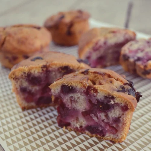 Συνταγή για μάφινς με blueberries | Τέλεια επιλογή για να συνοδεύσεις τον πρωινό καφέ σου