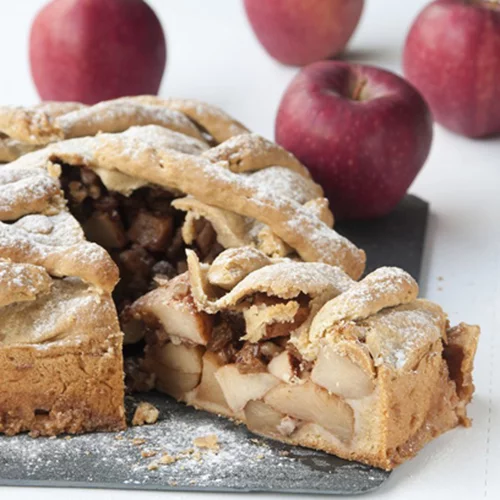 Νηστίσιμη μηλόπιτα από τον Στέλιο Παρλιάρο με ελάχιστη ζάχαρη